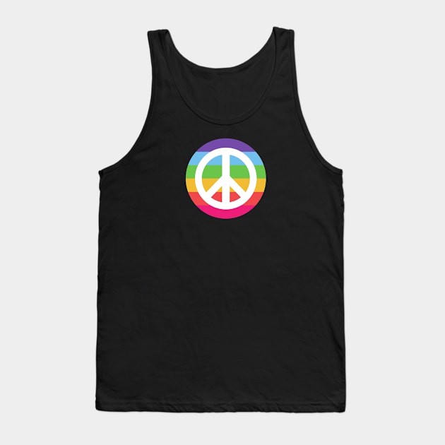 peace Tank Top by thelmaroberts